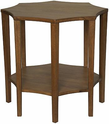 30" Round Set Of Two Side End Table Solid Walnut Wood Dark With Regard To Evalline Modern Dark Walnut Coffee Tables (View 37 of 50)