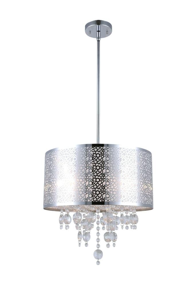 4 Light Chandelier – Leogrullon.co Intended For Albano 4 Light Crystal Chandeliers (Photo 19 of 20)
