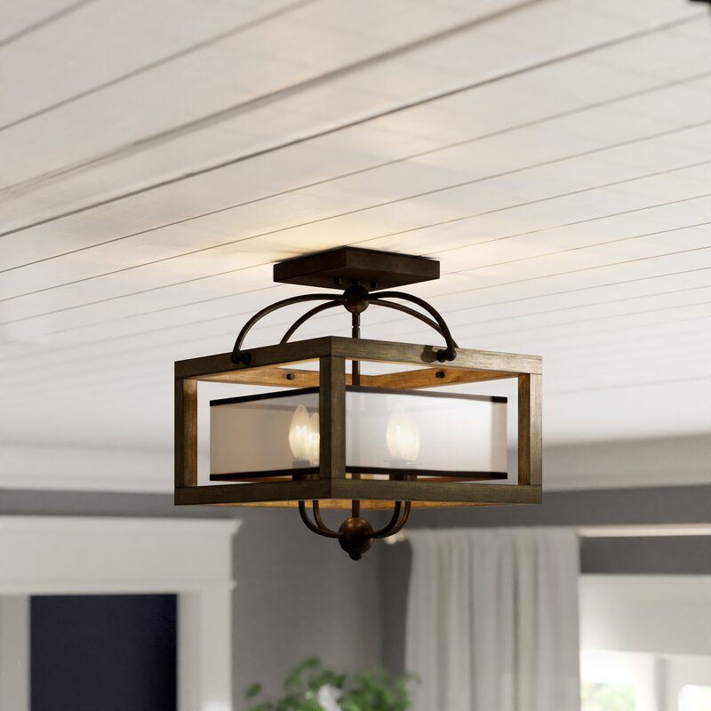 Aadhya 4 Light Square/rectangle Chandelier With Regard To Delon 4 Light Square Chandeliers (View 20 of 20)