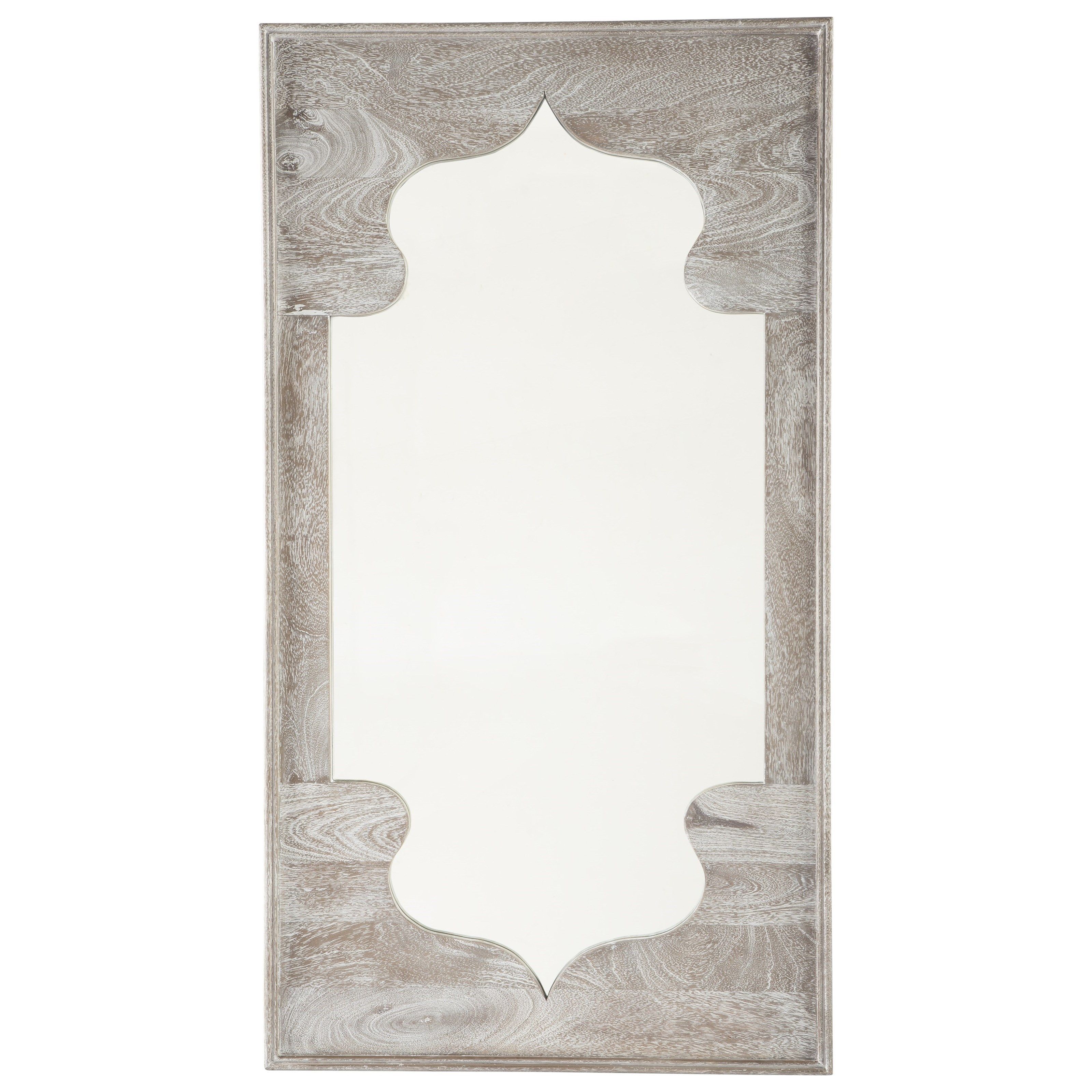 Accent Mirrors Bautista Antique Gray Accent Mirrorsignature Design Ashley At Furniture And Appliancemart Within Accent Mirrors (View 17 of 20)