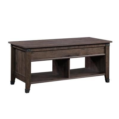 Accent Tables – Living Room Furniture – The Home Depot Throughout Dravens Industrial Cherry Coffee Tables (View 7 of 25)