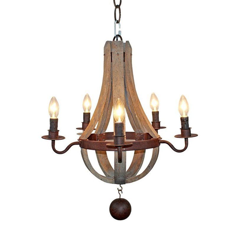 Amata Flask Shape 5 Light Empire Chandelier With Kenna 5 Light Empire Chandeliers (View 8 of 20)