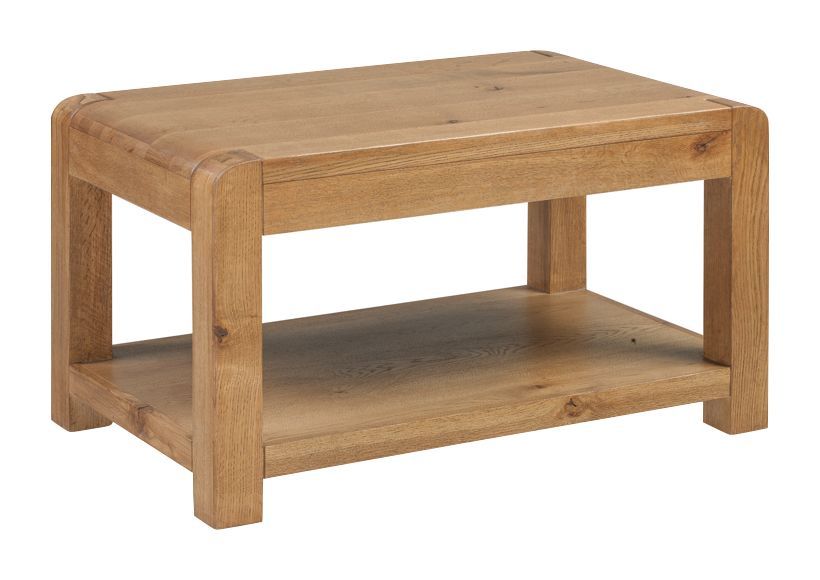Annaghmore Capri Rustic Oak Coffee Table With Rustic Oak Coffee Tables (View 24 of 25)
