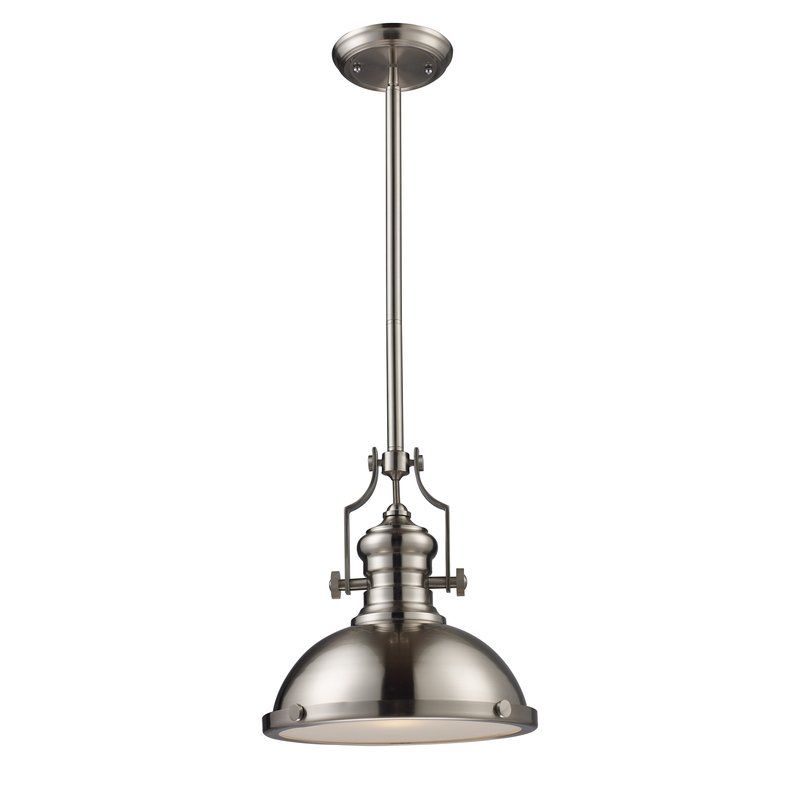 Annetta 1 Light Single Dome Pendant With Regard To Ninette 1 Light Dome Pendants (View 13 of 25)