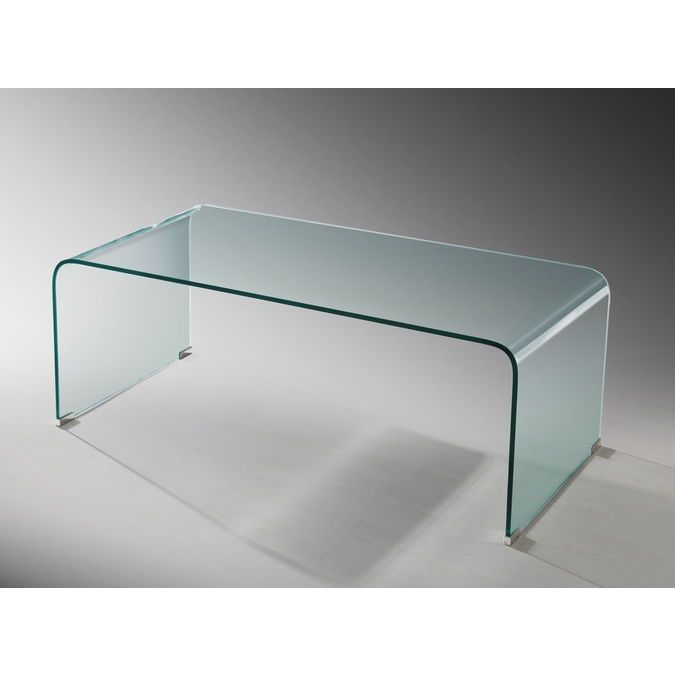 Azurro Glass Coffee Table – Next Day Delivery Azurro Glass Pertaining To Cortesi Home Remi Contemporary Chrome Glass Coffee Tables (View 13 of 25)