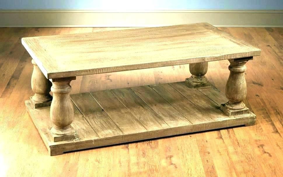Baluster Coffee Table – Sandeepnijjar Throughout Edmaire Rustic Pine Baluster Coffee Tables (View 21 of 25)