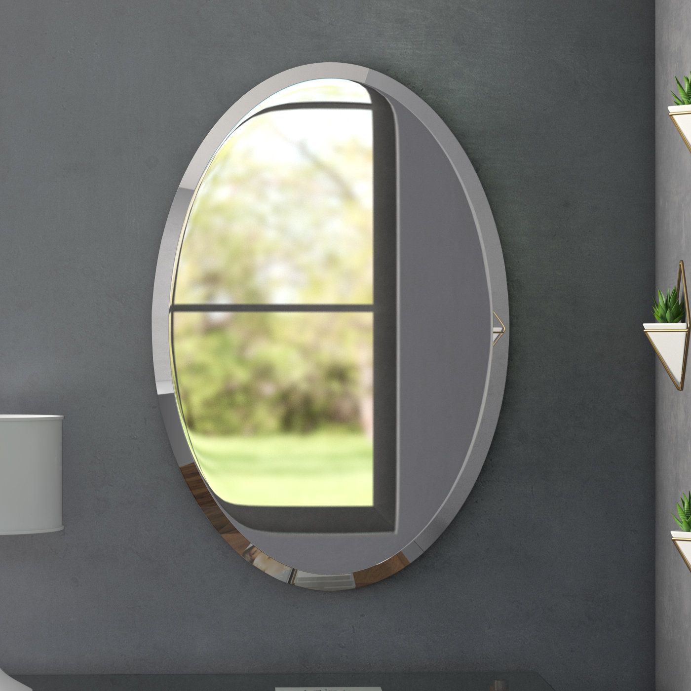 Bathroom/vanity Mirror With Gaunts Earthcott Wall Mirrors (View 12 of 20)