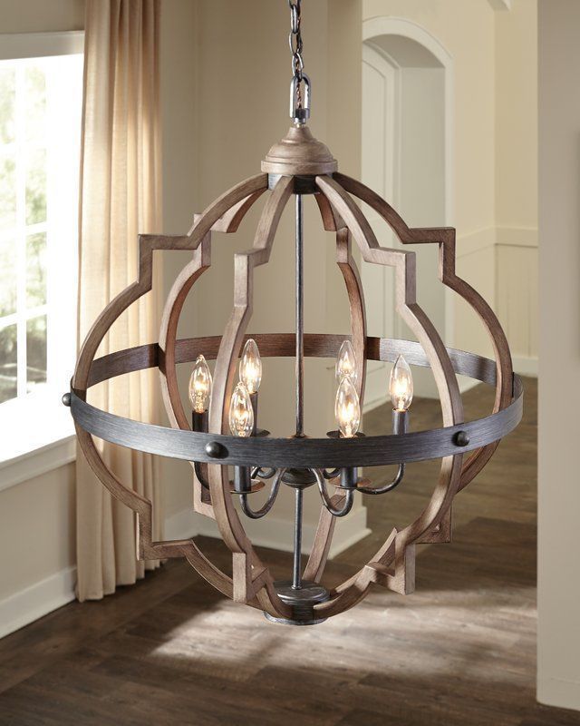 Bennington 6 Light Candle Style Chandelier In 2019 | Dining With Regard To Bennington 6 Light Candle Style Chandeliers (View 8 of 20)