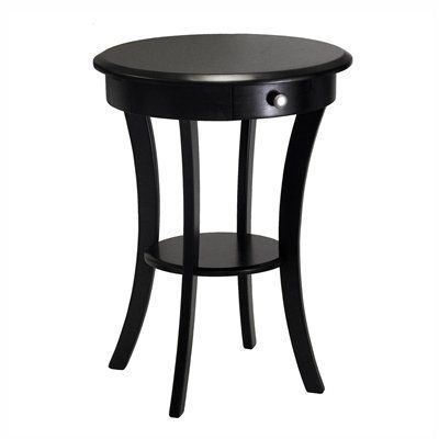 Black And Glass End Tables | Doces Abobrinhas Intended For Copper Grove Halesia Chocolate Bronze Round Coffee Tables (View 21 of 25)