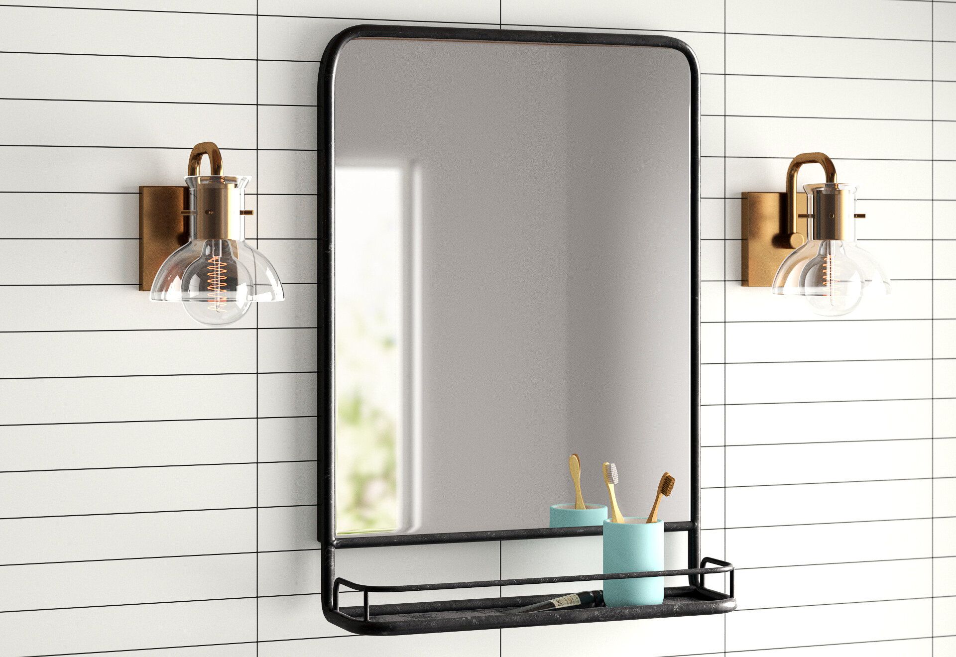Black Mirrors You'll Love In 2019 | Wayfair (View 9 of 20)
