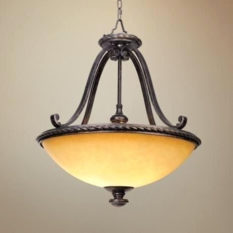 Bowl Pendant Light Fixtures Stetson 1 – Latinity (View 14 of 25)