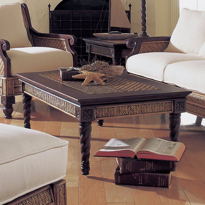 British Colonial Coffee Table | Wayfair With Carbon Loft Lee Reclaimed Fir Eastwood Tables (View 25 of 25)
