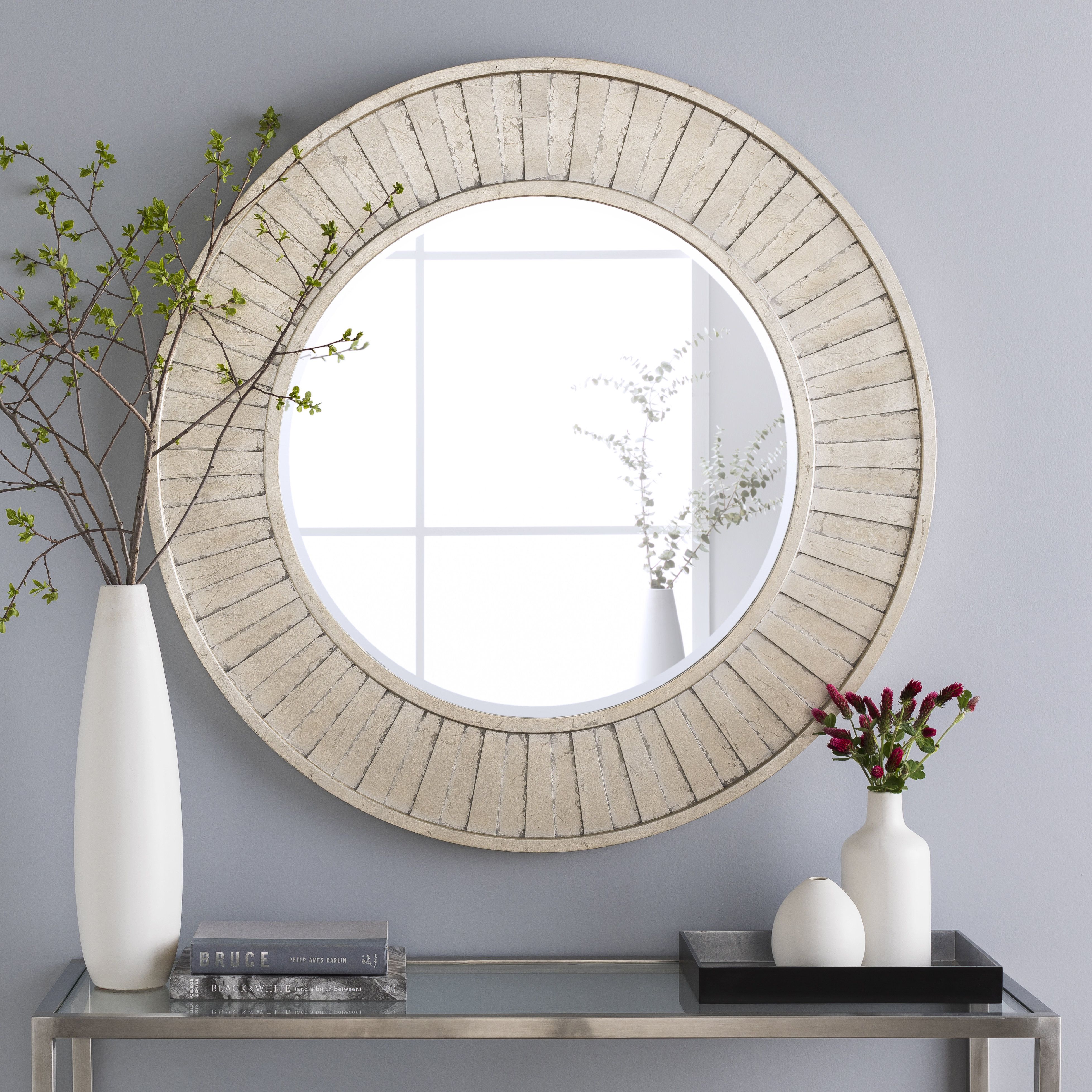 Broadmeadow Accent Wall Mirror | Wayfair For Josephson Starburst Glam Beveled Accent Wall Mirrors (View 12 of 20)