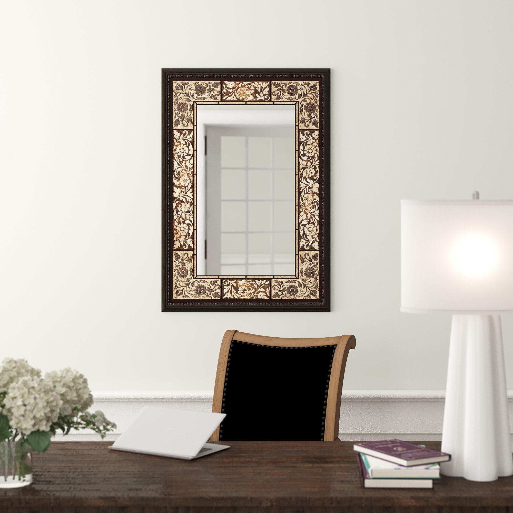 Bronze Rectangle Wall Mirrors You'll Love In 2019 | Wayfair With Regard To Vassallo Beaded Bronze Beveled Wall Mirrors (View 7 of 20)
