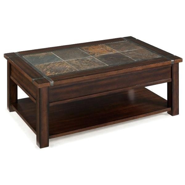 Brown Wood Coffee Table Storage Tables – Allureescorts (View 22 of 25)