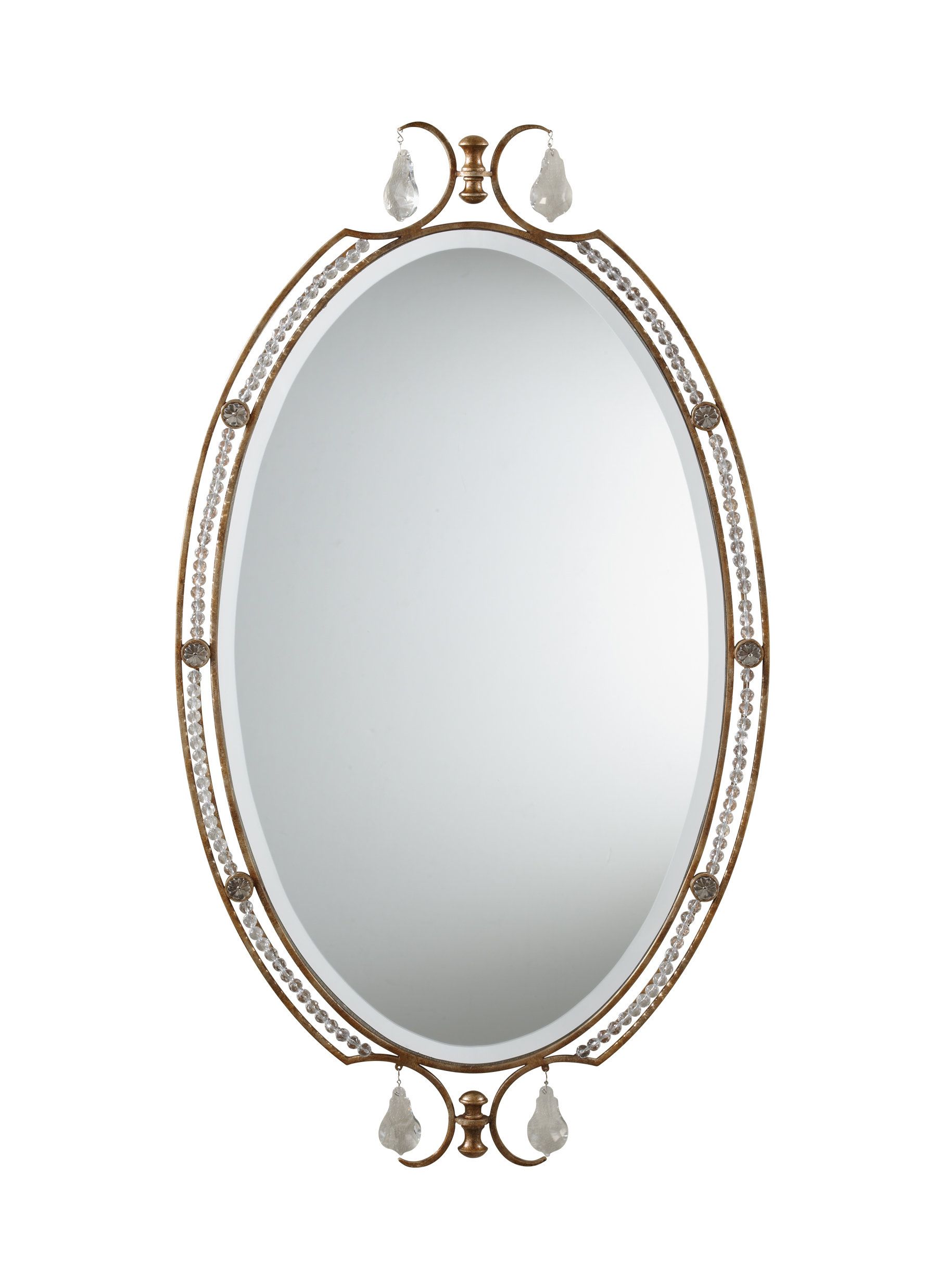 Brushed Bronze Mirror | Wayfair Regarding Bracelet Traditional Accent Mirrors (View 19 of 20)