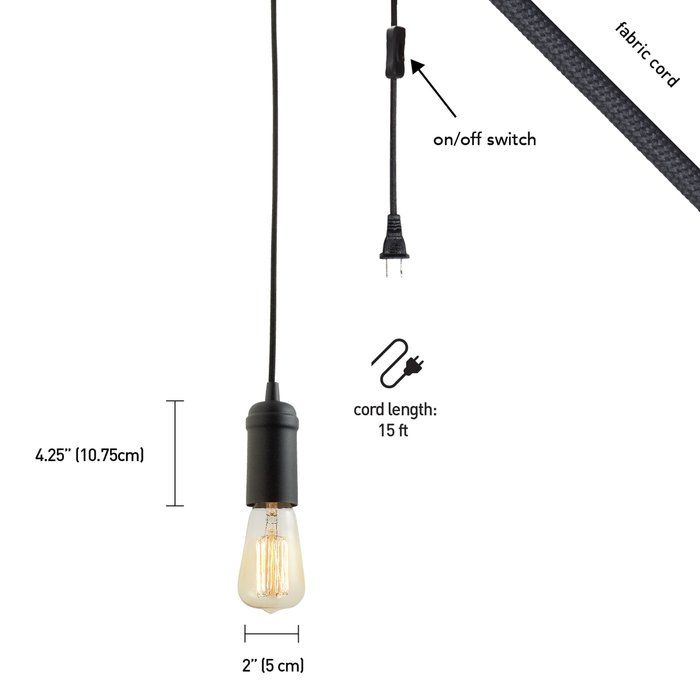 Bryker 1 Light Single Bulb Pendant Pertaining To Bryker 1 Light Single Bulb Pendants (View 7 of 25)