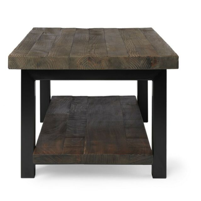 Carbon Loft Lawrence Reclaimed Wood 42 Inch Coffee Table Pertaining To Carbon Loft Lawrence Reclaimed Wood 42 Inch Coffee Tables (View 12 of 50)