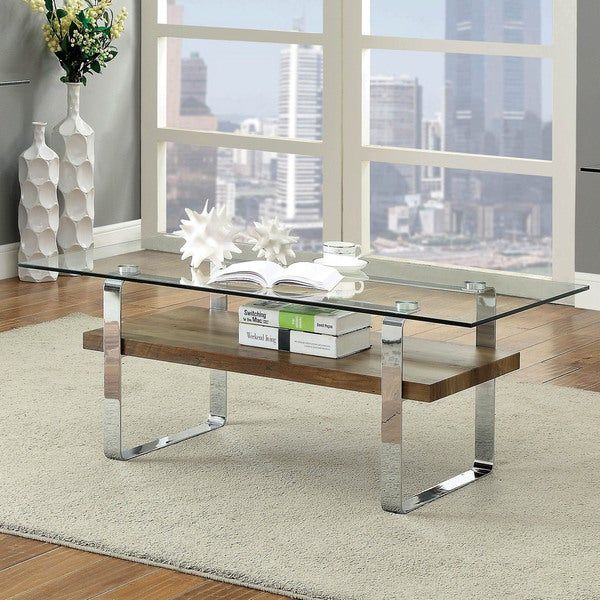 Catalan Contemporary Chrome Coffee Tablefoa In Thalberg Contemporary Chrome Coffee Tables By Foa (View 4 of 50)