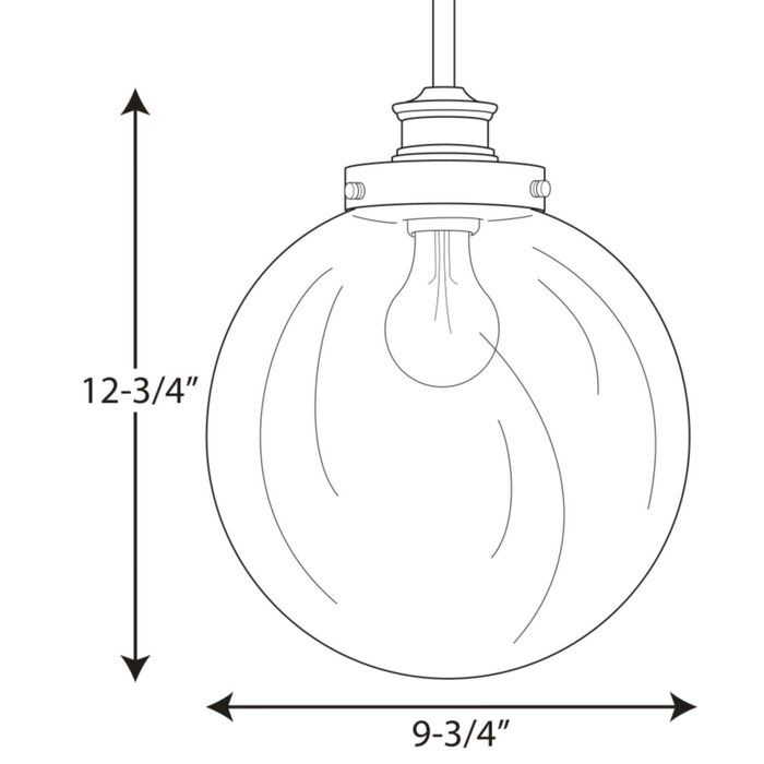 Cayden 1 Light Single Globe Pendant Throughout Cayden 1 Light Single Globe Pendants (View 19 of 25)
