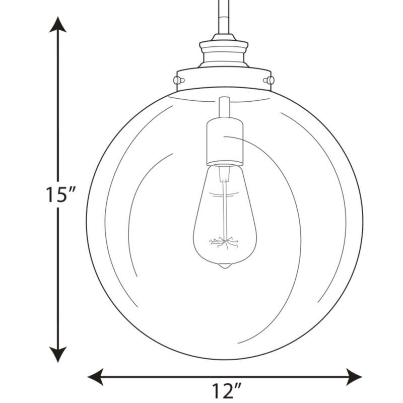 Cayden 1 Light Single Globe Pendant Within Cayden 1 Light Single Globe Pendants (View 16 of 25)