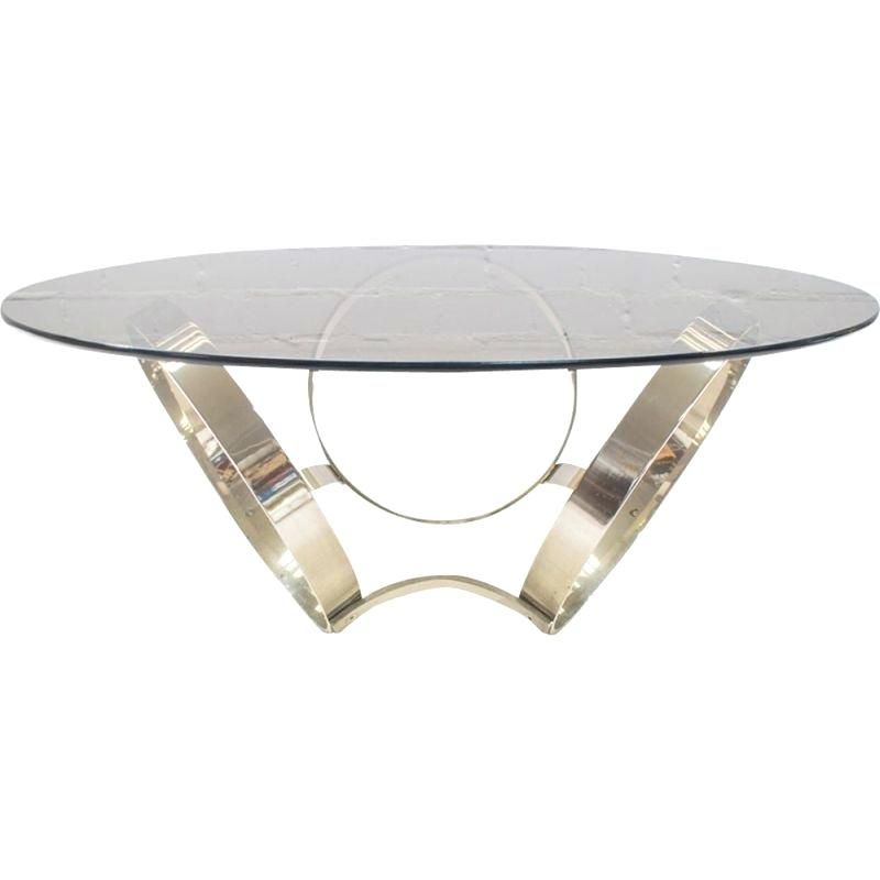 Chrome And Glass Coffee Table – Mamasports (View 16 of 25)