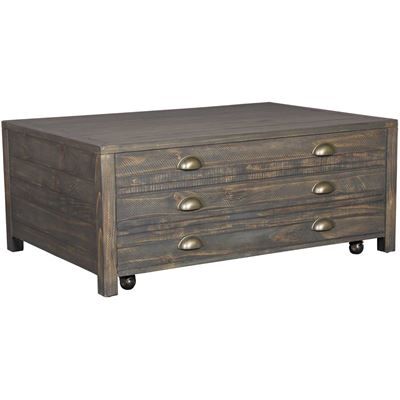 Coffee, Side & Accent Tables | Best Selection, Small Prices Within Furniture Of America Charlotte Weathered Oak Glass Top Coffee Tables (View 32 of 50)