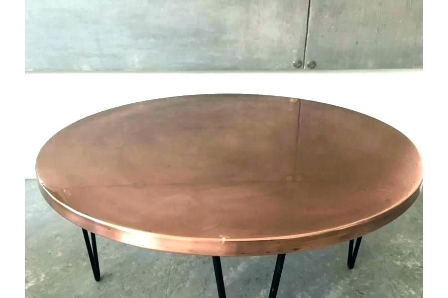 Copper Top Coffee Table – Mairesiler (View 15 of 50)