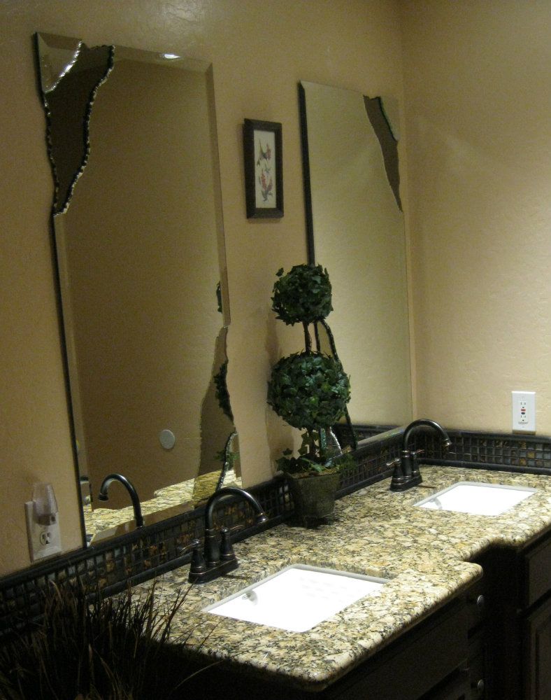 Custom Mirrors Including Chipped Edge, Beveled And Complete Throughout Custom Mirrors (View 6 of 20)