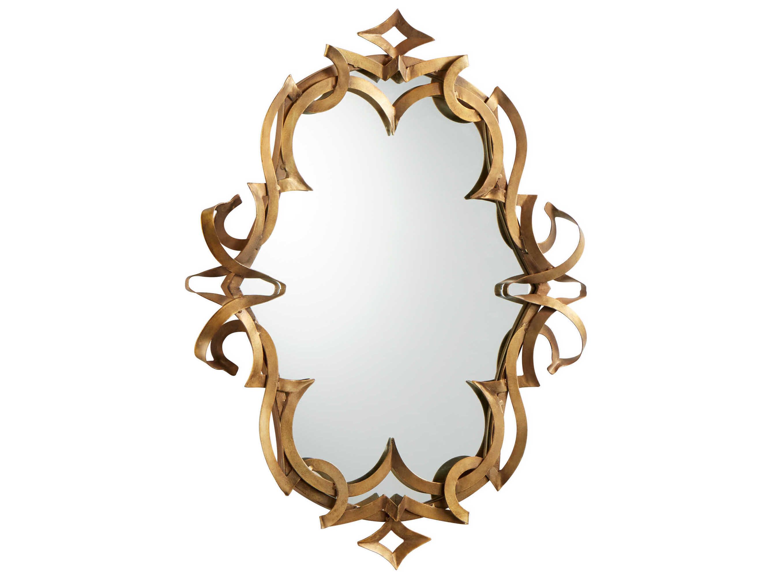 Cyan Design Gold Wall Mirror Within Alissa Traditional Wall Mirrors (View 5 of 20)