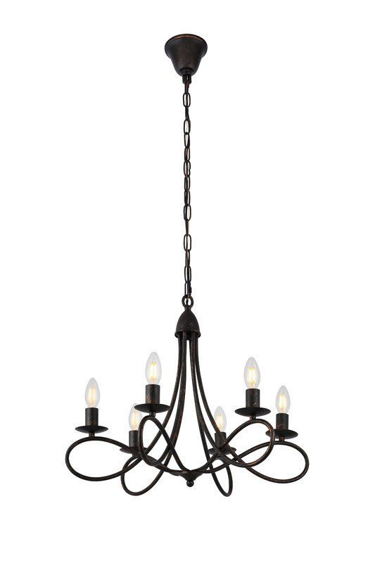 Diaz 6 Light Candle Style Chandelier In 2019 | Lighting Regarding Diaz 6 Light Candle Style Chandeliers (View 3 of 20)