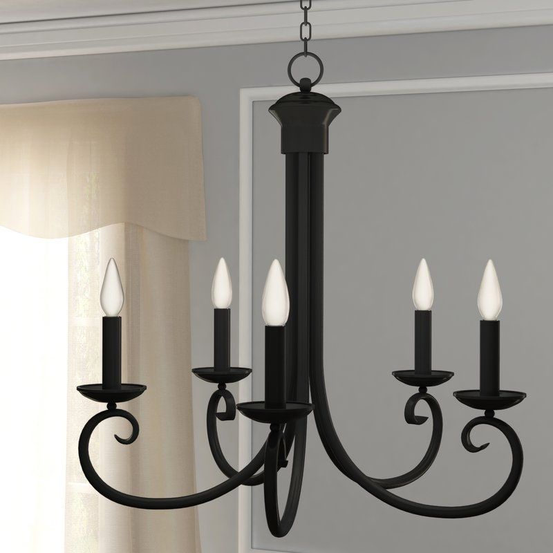 Edgell 5 Light Candle Style Chandelier | Decorating, Etc Within Shaylee 5 Light Candle Style Chandeliers (View 18 of 20)