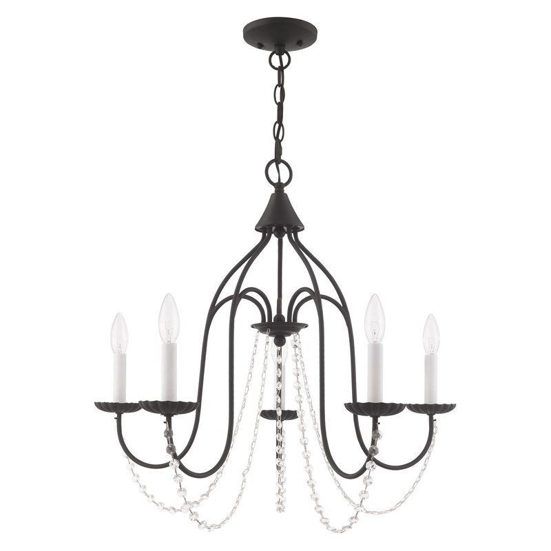 Florentina 5 Light Candle Style Chandelier In 2019 | Modern Regarding Florentina 5 Light Candle Style Chandeliers (View 5 of 20)