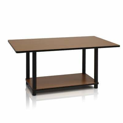 Furinno Dark Cherry Turn N Tube Coffee Table | Ebay Throughout Copper Grove Bowron Dark Cherry Coffee Tables (View 24 of 25)