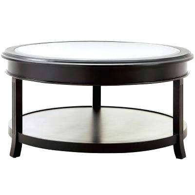 Furniture Of America Cosbin Bold Antique Black Side Table Within Cosbin Rustic Bold Antique Black Coffee Tables (View 35 of 50)