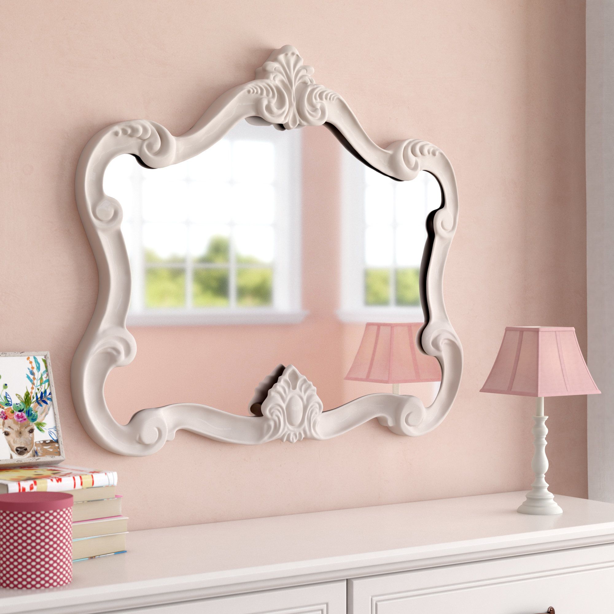Gingerich Resin Modern & Contemporary Accent Mirror Pertaining To Gingerich Resin Modern & Contemporary Accent Mirrors (View 1 of 20)