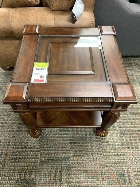 Glass Top End Table – Shainawelk (View 46 of 50)