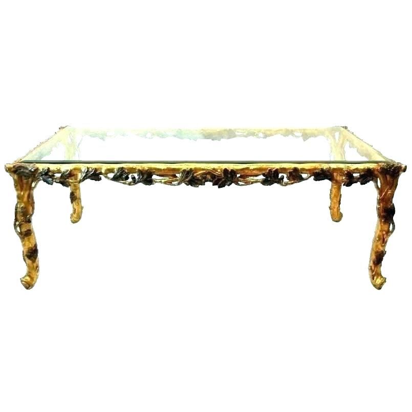 Gold Oval Coffee Table – Beaurainbolt (View 20 of 25)
