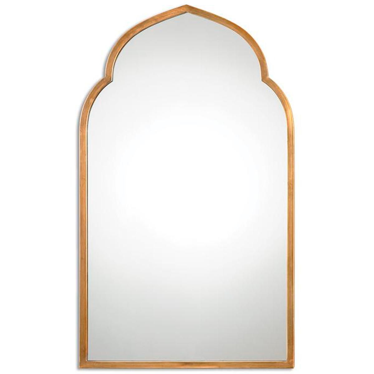 Golden Arabesque Mirror | Mirrors In 2019 | Arch Mirror With Regard To Gold Arch Wall Mirrors (View 1 of 20)
