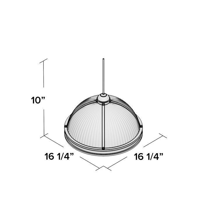 Granville 3 Light Single Dome Pendant Intended For Granville 3 Light Single Dome Pendants (View 6 of 25)