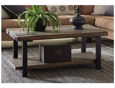 Gray Barn Michaelis Natural Rustic Coffee Table Reclaimed Aged Brown Wood  Metal With Regard To Carbon Loft Kenyon Cube Brown Wood Rustic Coffee Tables (View 23 of 25)
