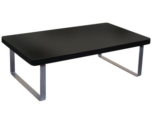 High Gloss Occasional Black Coffee Table | Minimalism In Occasional Contemporary Black Coffee Tables (View 8 of 25)