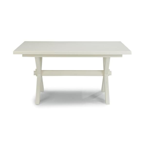 Home Styles Seaside Lodge 5 Piece White Dining Set 5523 3128 Throughout Seaside Lodge Coffee Tables (View 9 of 25)