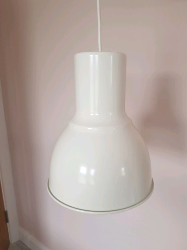 Ikea Hektar Pendant Light White | In Dromore, County Down | Gumtree Intended For Amara 2 Light Dome Pendants (View 18 of 25)