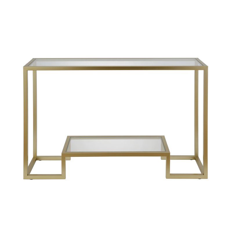 Imel Console Table In Athena Glam Geometric Coffee Tables (View 19 of 25)