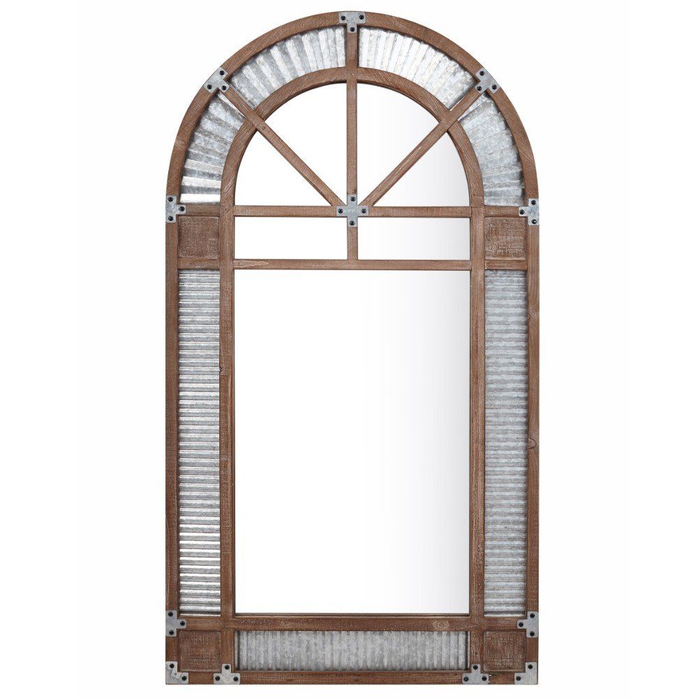 Imposing Arched Galvanized Sheet Accent Mirror Within Juliana Accent Mirrors (View 20 of 20)