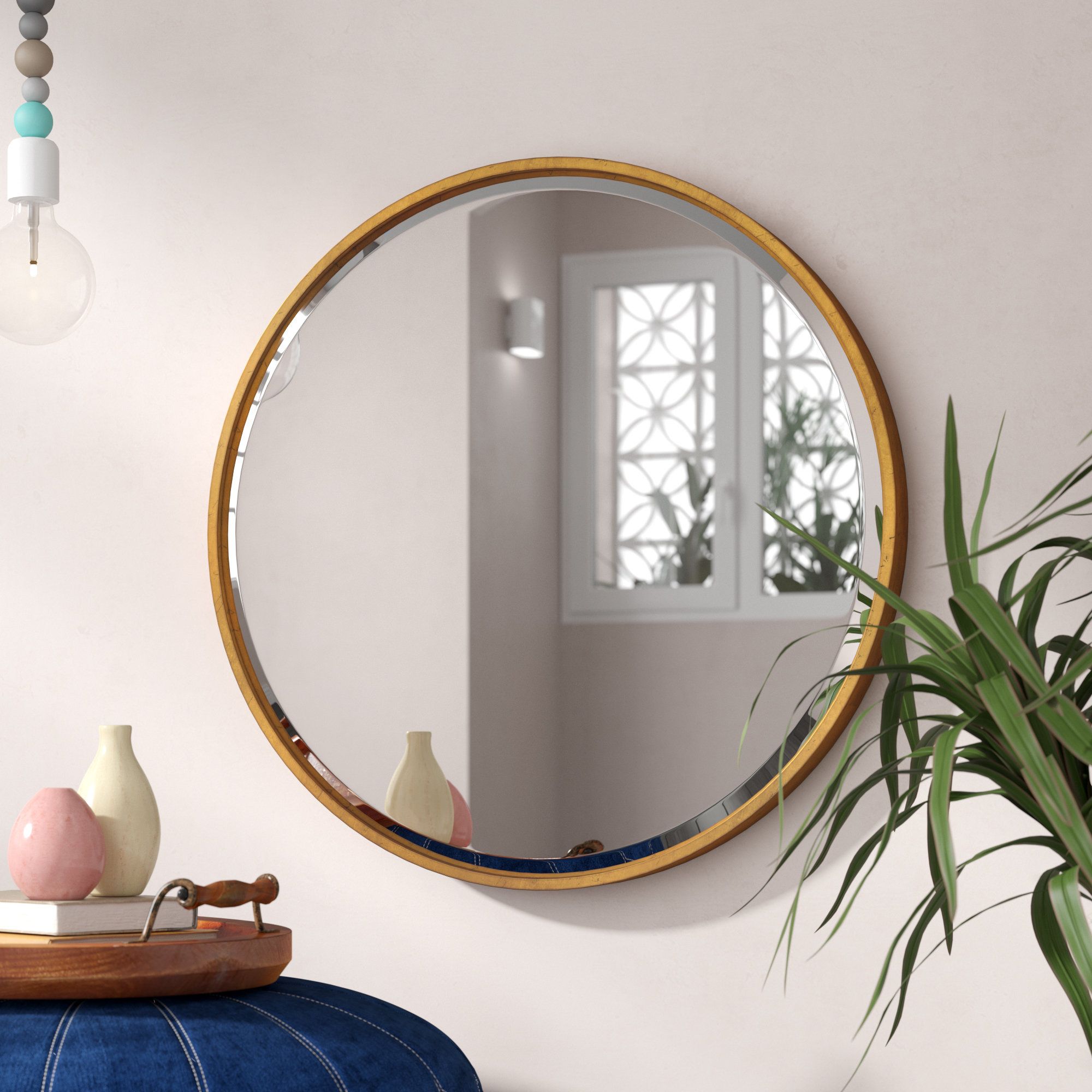 Jamie Modern & Contemporary Beveled Wall Mirror With Colton Modern &amp; Contemporary Wall Mirrors (View 3 of 20)
