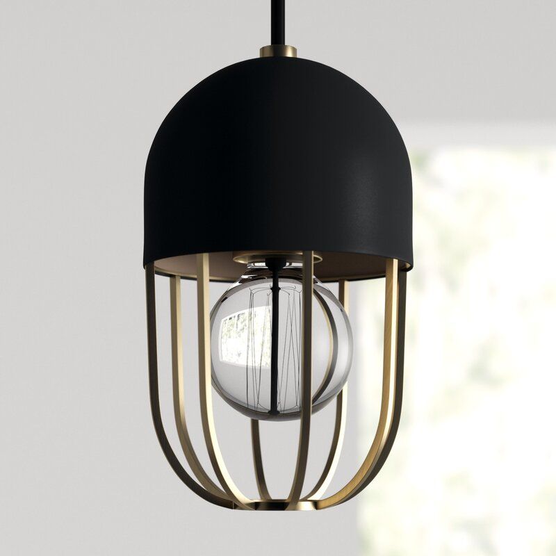 Kater 1 Light Single Dome Pendant For Abordale 1 Light Single Dome Pendants (View 10 of 25)