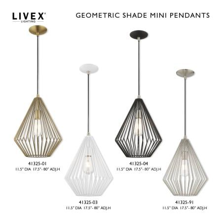 Livex Lighting 41325 | Kitchen Help!!! In 2019 | Livex For Hydetown 1 Light Single Geometric Pendants (View 12 of 25)