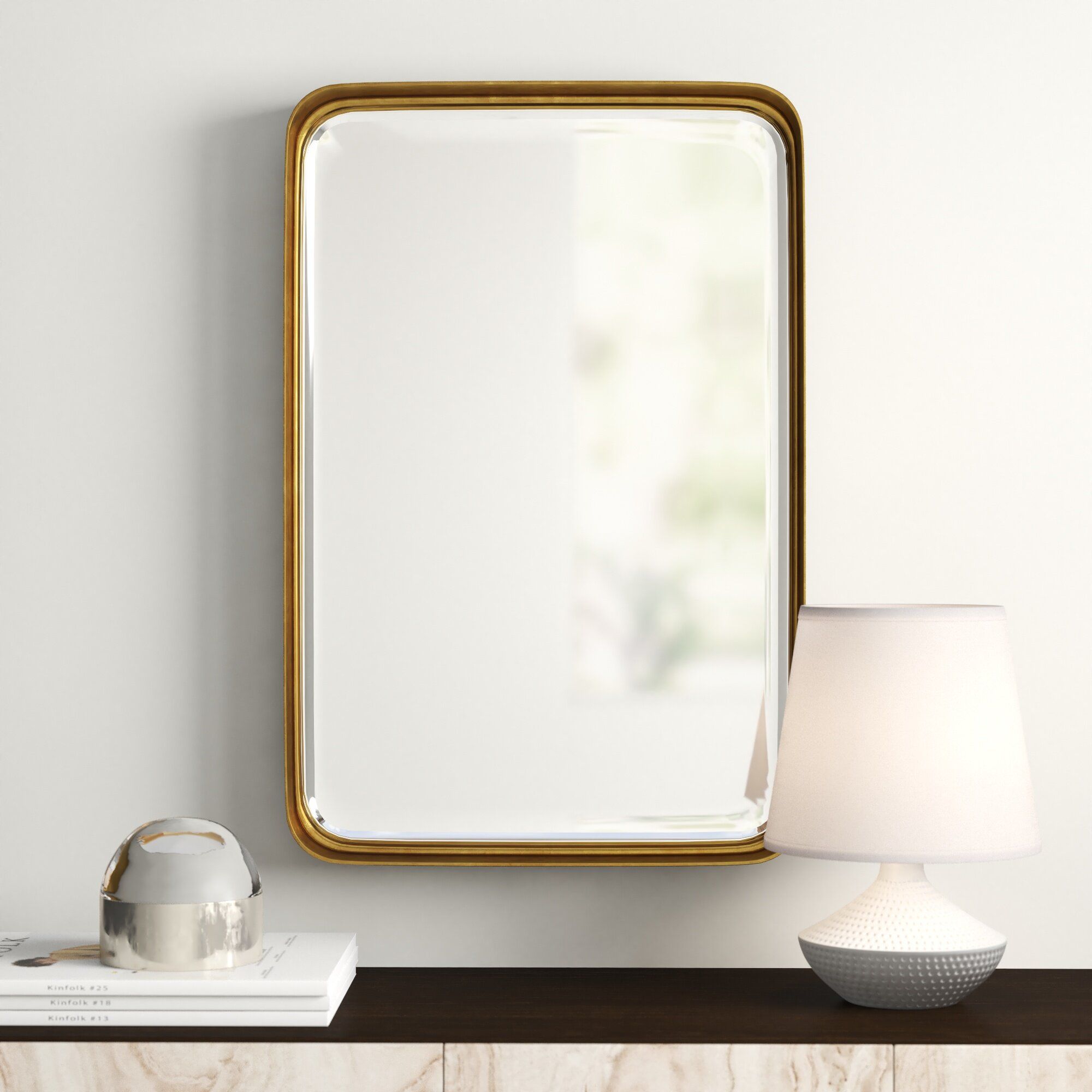 Lugo Rectangle Accent Mirror Intended For Peetz Modern Rustic Accent Mirrors (View 12 of 20)